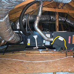 New thumb duct work needed